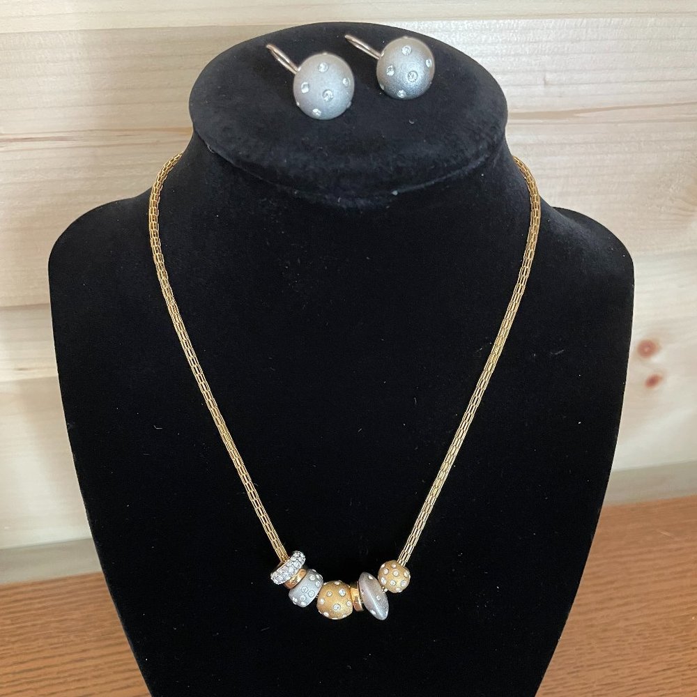 Swarovski Necklace & Earrings